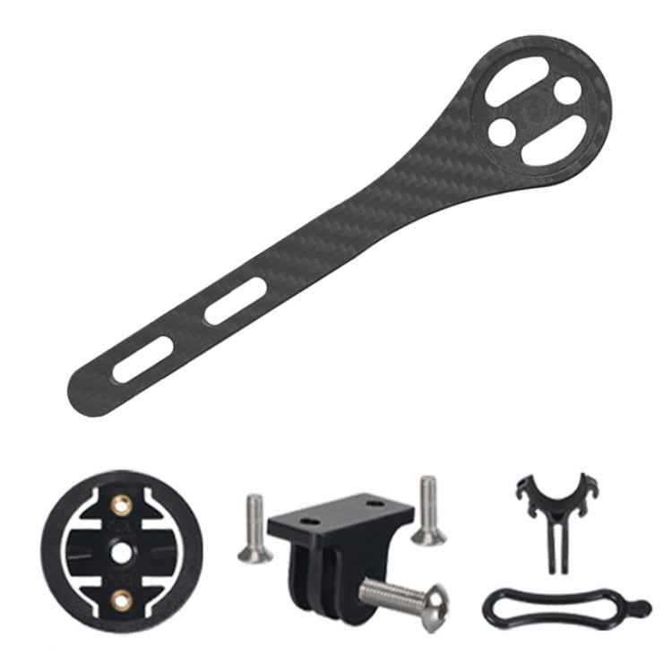 Full Carbon Fiber Road Bicycle Code Table Holder For Garmin Series(Matte)