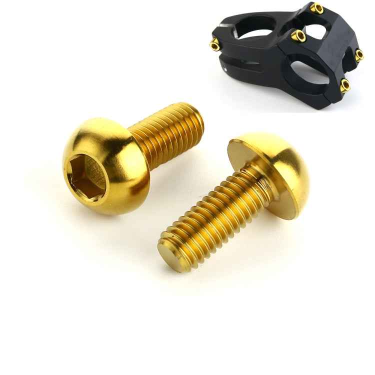 2 PCS Bicycle Accessories Titanium Bottle Cage Screw M5 12mm