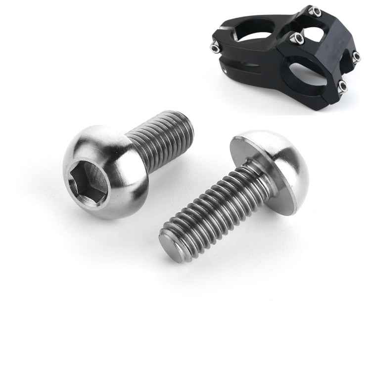 2 PCS Bicycle Accessories Titanium Bottle Cage Screw M5 12mm