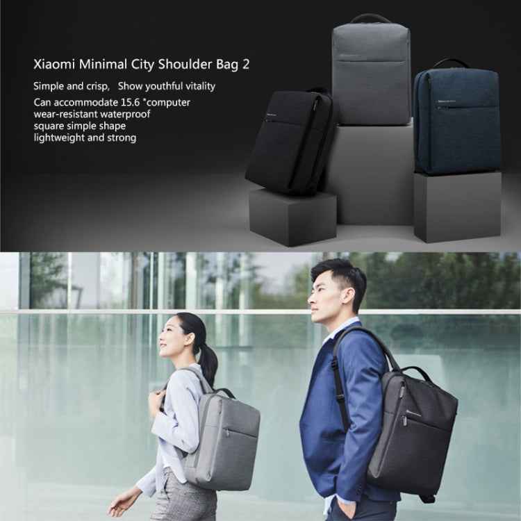 Original Xiaomi Waterproof Simple Backpack Laptop Bag for 15.6 inch Laptop