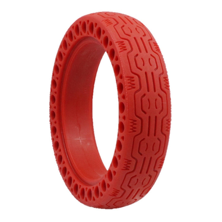 8.5 inch Electric Scooter Wear-resistant Shock-absorbing Decorative Pattern Tire Honeycomb Solid Tire, Suitable for Xiaomi Mijia M365