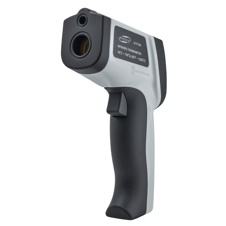 GT750 Portable Digital Laser Point Infrared Thermometer, Temperature Range: -50-750 Celsius Degree without Battery