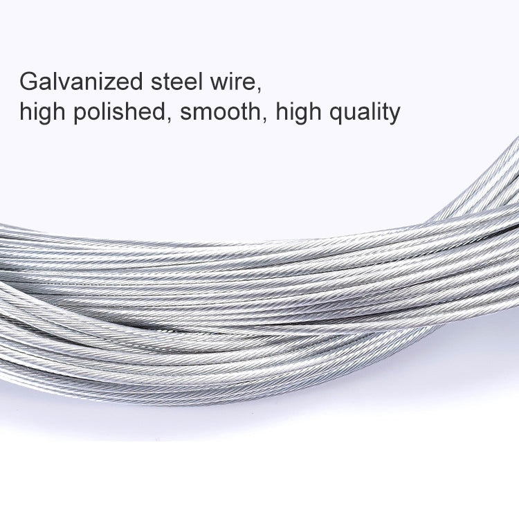 7 in 1 Universal PVC Bicycle Variable Speed Cable Tube Set, Universal