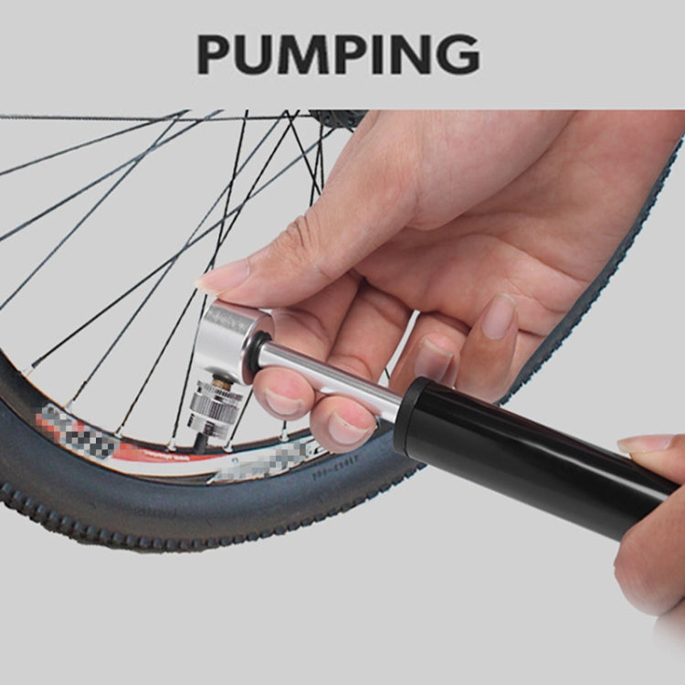 Manual Mini Portable Bicycle Aluminum Alloy Pump + Plastic glue-free tire patch + Tire lever, Inflator + Plastic glue-free tire patch + Tire lever Black, Inflator + Plastic glue-free tire patch + Tire lever Red