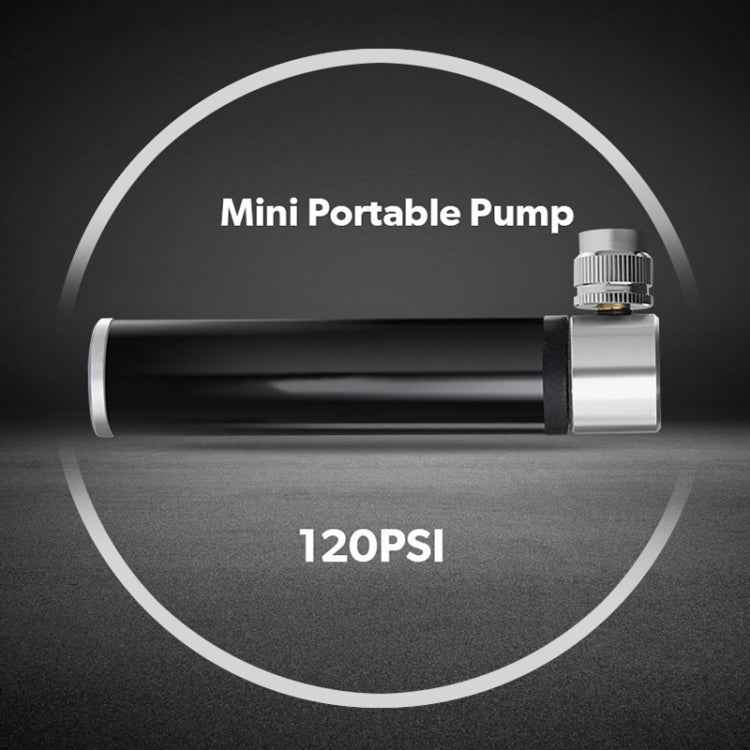 Manual Mini Portable Bicycle Aluminum Alloy Pump + Plastic glue-free tire patch + Tire lever