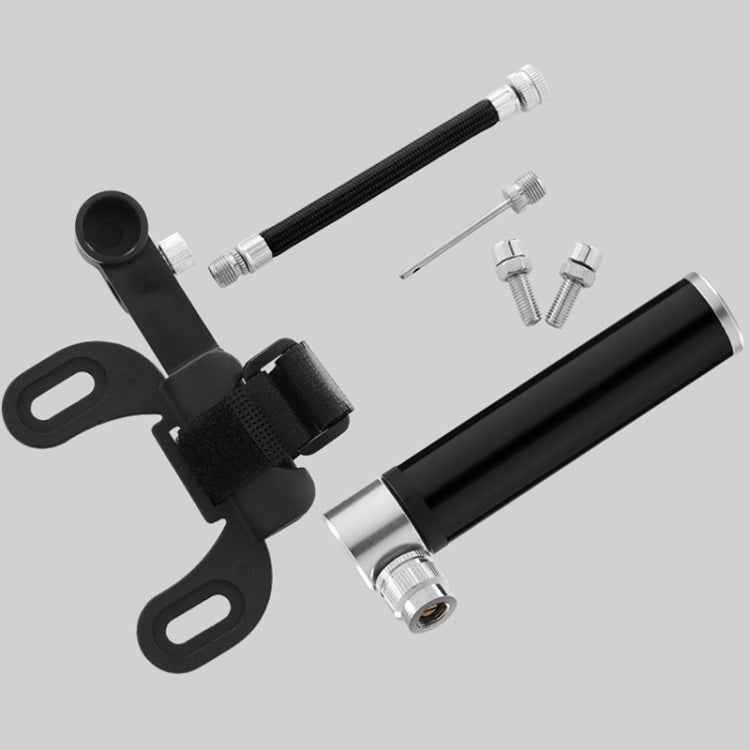 Manual Mini Portable Bicycle Aluminum Alloy Pump + Plastic glue-free tire patch + Tire lever