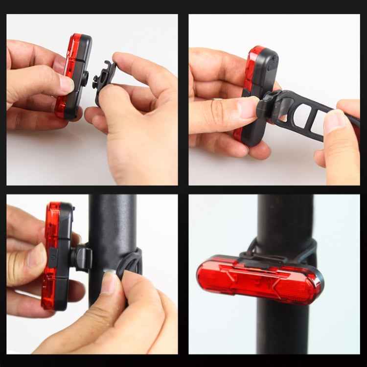 Bicycle USB Rechargeable Taillight LED Tail Lamp