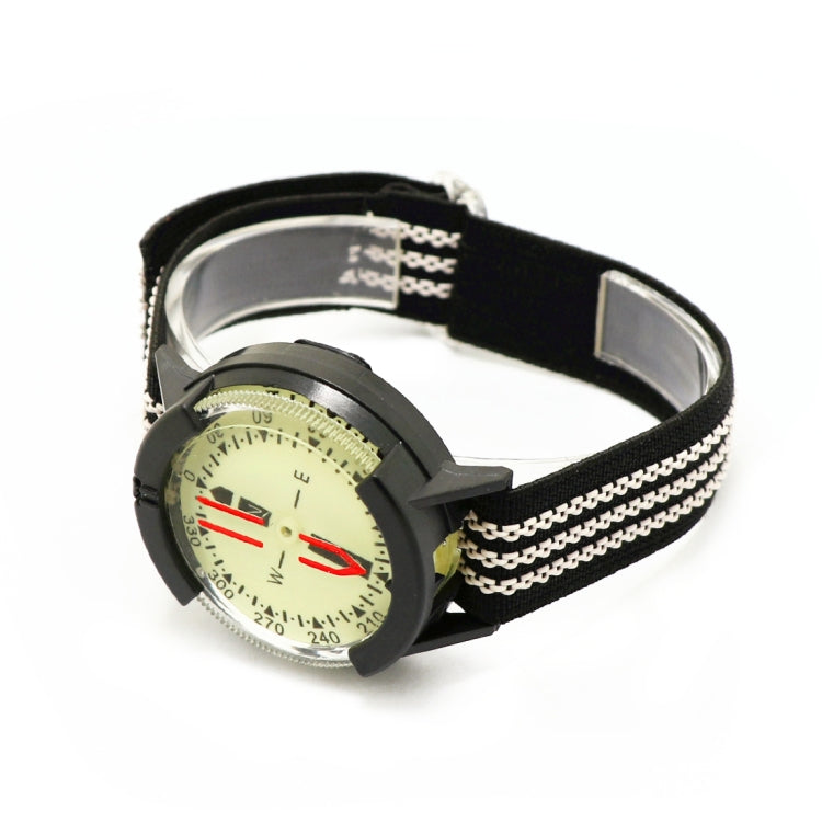 Watch-style Diving Compass Pressure and Corrosion Resistant Compass with Luminous, Watch-style Diving Compass