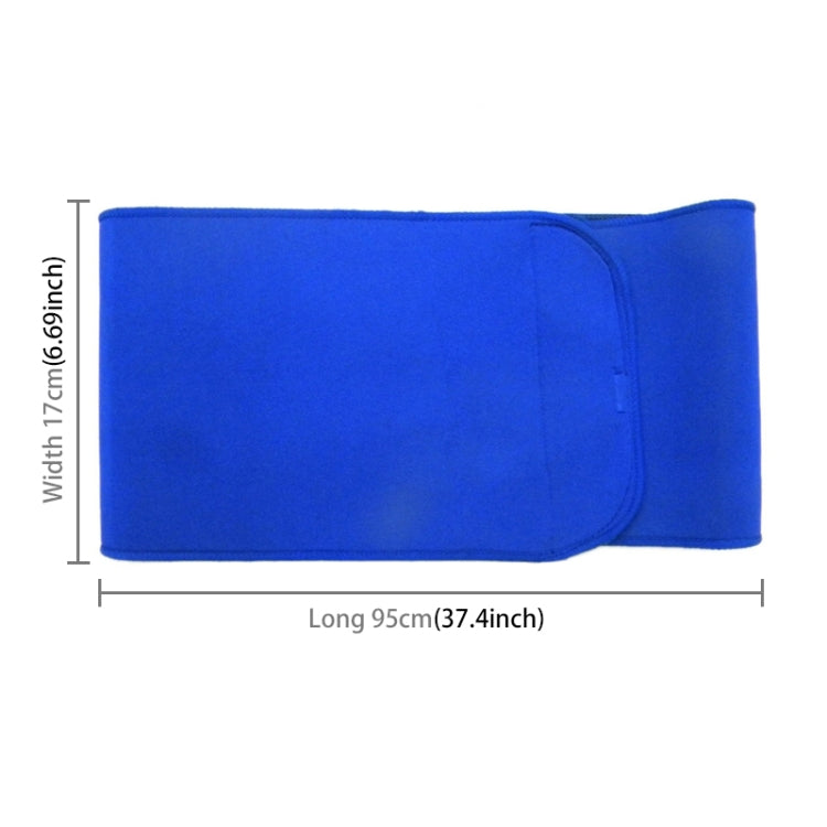 Elastic Sports Thermal Waist Support Guard, Size: 17 x 95cm, Waist Support Size: 17 x 95cm(Blue), Waist Support Size: 17 x 95cm(Black)