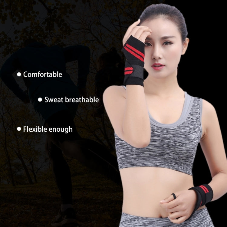 2 PCS Elastic Band Sports Badminton Weightlifting Power Bands, Size: 43 x 8cm, Random Color Delivery, Elastic Band