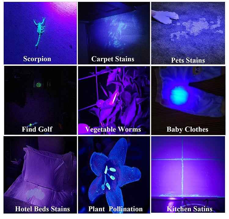 1902B Flashlight Rechargeable Lantern 4 Lighting Mode