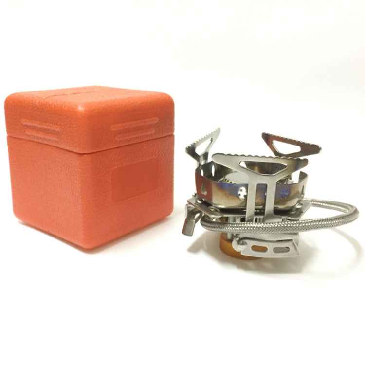 S187 Outdoor Portable Mini Stainless Steel Camping Stove Windproof Gas Stove
