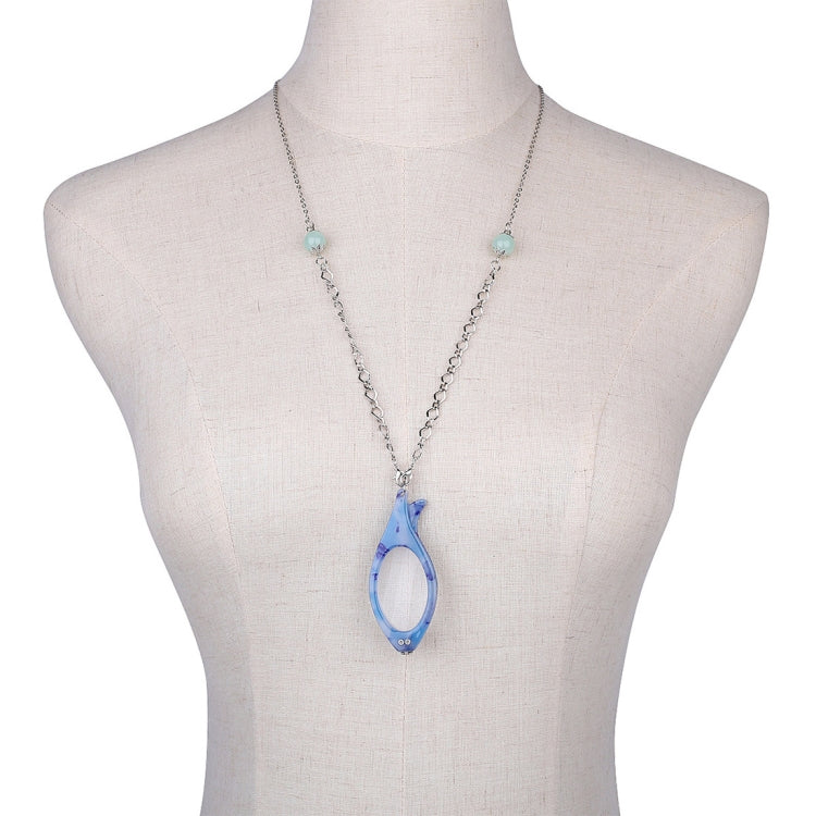 Necklace Pendant Handheld Folding Reading Glasses + 1.50D Rndom Color Delivery, 1.50D