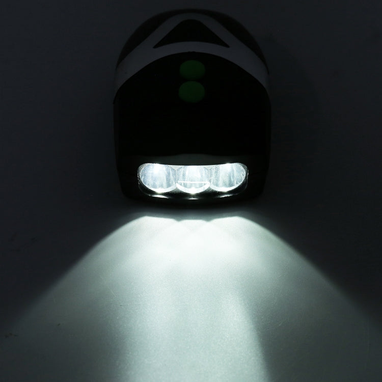 Mountain Bike Headlight Horn LED Flashlight Bicycle Electric Horn, with Light, Electric Horn with Light