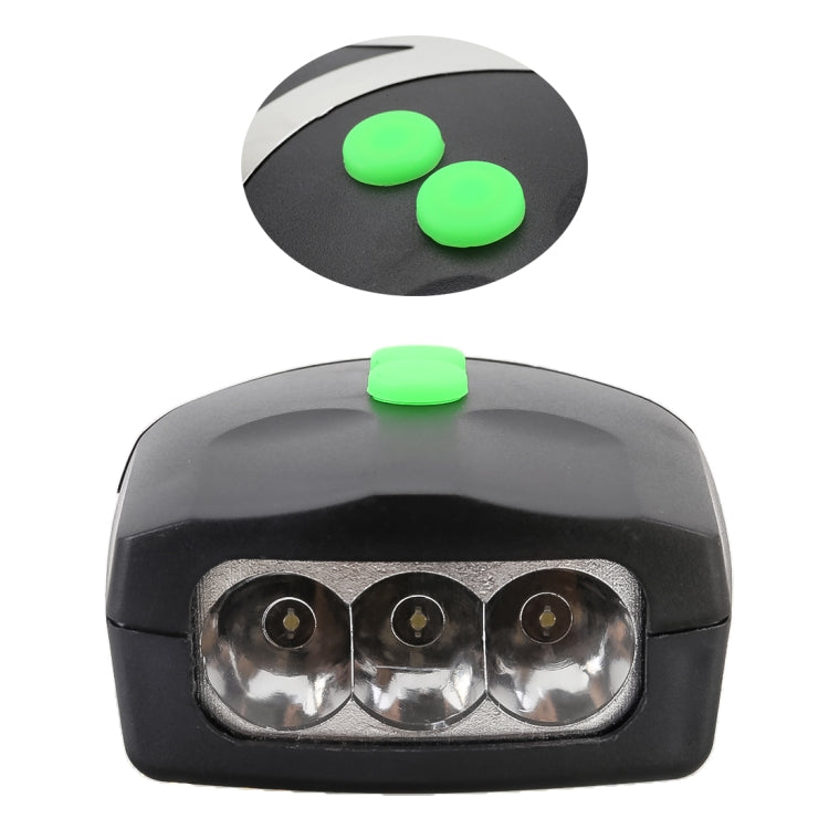 Mountain Bike Headlight Horn LED Flashlight Bicycle Electric Horn, with Light, Electric Horn with Light