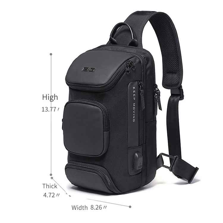 BANGE Fashion Travel Chest Bag Business Backpack Single Shoulder Bag