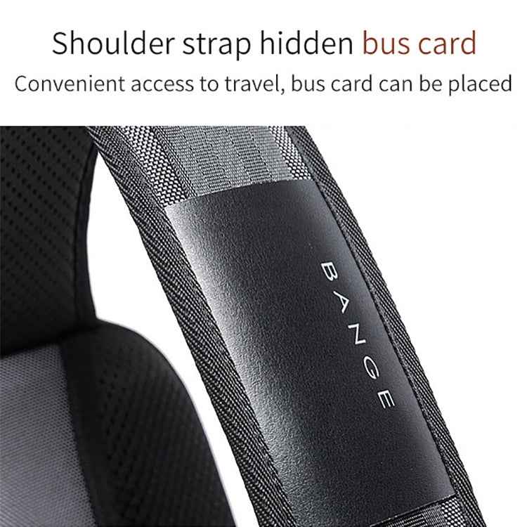 BANGE Fashion Travel Chest Bag Business Backpack Single Shoulder Bag