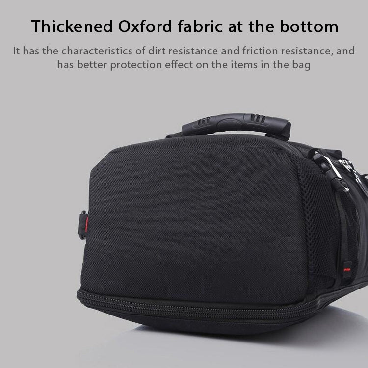 KAKA Large Capacity Backpack Men Travel Bag Leisure Student Waterproof Shoulders Bag with Lock, KAKA Shoulders Bag