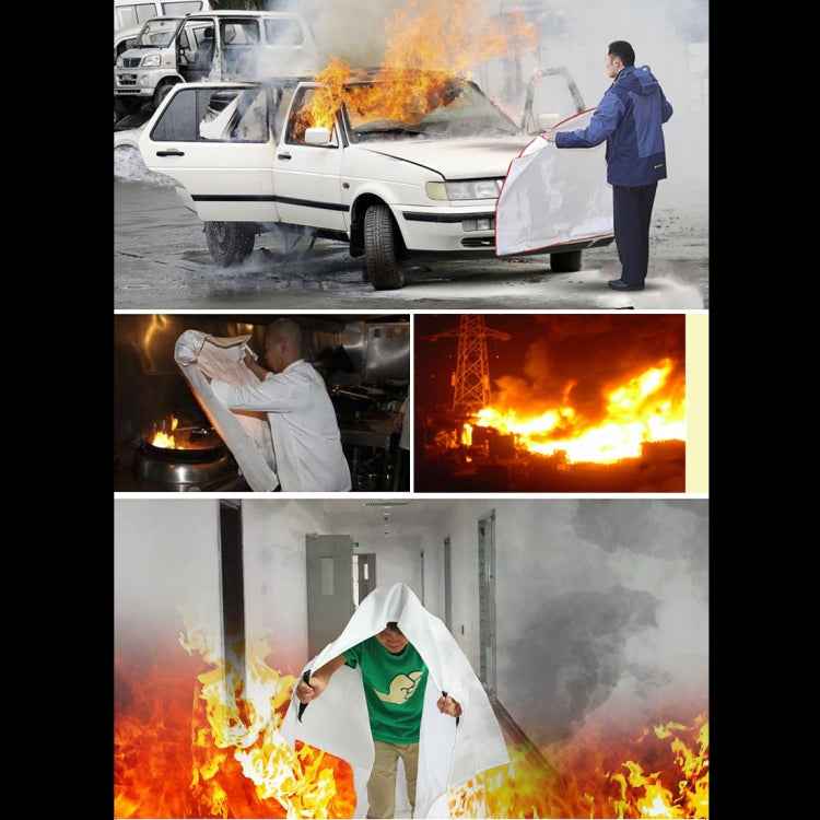 Emergency Survival Fire Blanket Shelter Safety Protector Extinguishers Tent, Size: 1.8×1.8m