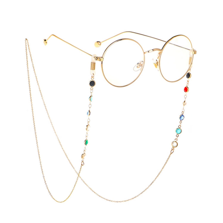 Star Style Stained Glass Presbyopic Myopic Eyeglasses Chain, Stained Eyeglasses Chain
