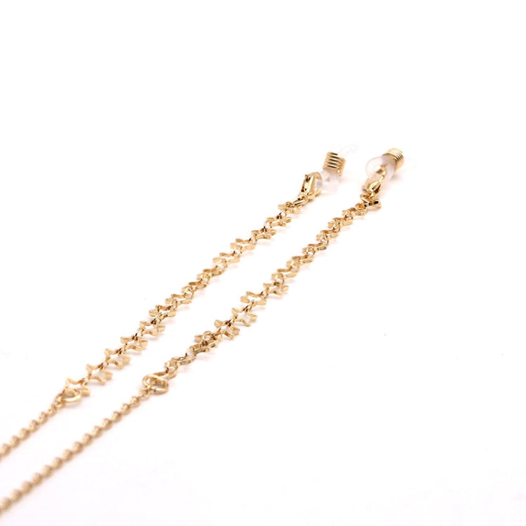 Stars Style Hollow Fashion Simple Eyeglasses Chain, 2 PCS Eyeglasses Chain