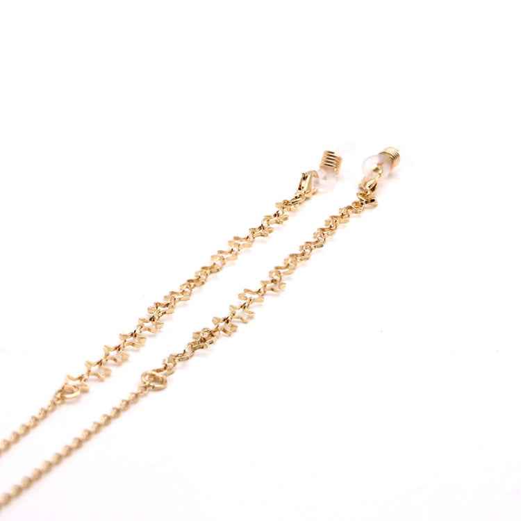 Stars Style Hollow Fashion Simple Eyeglasses Chain, 2 PCS Eyeglasses Chain
