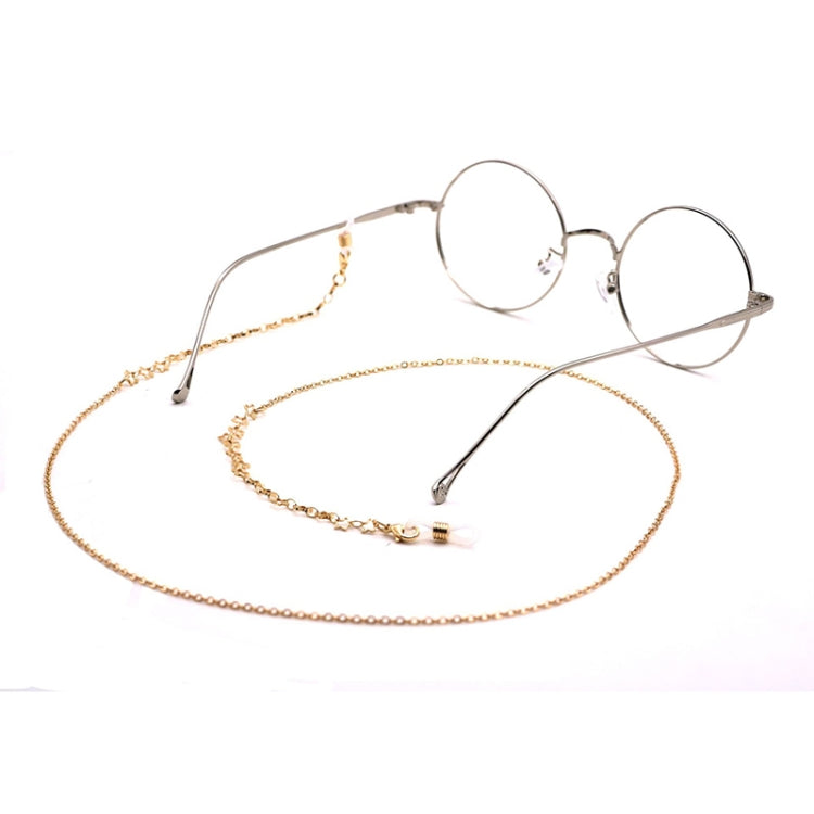 Stars Style Hollow Fashion Simple Eyeglasses Chain, 2 PCS Eyeglasses Chain