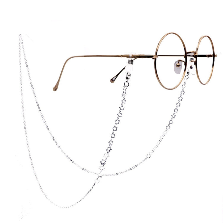 Stars Style Hollow Fashion Simple Eyeglasses Chain, 2 PCS Eyeglasses Chain