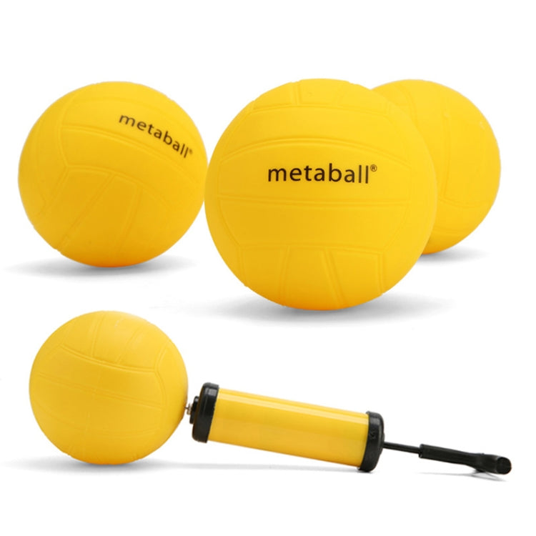 6 in 1 Outdoor Mini Inflatable Volleyball + Volleyball Net + Pump Spike-ball Game Set, 6 in 1, 6 in 1 Metaball