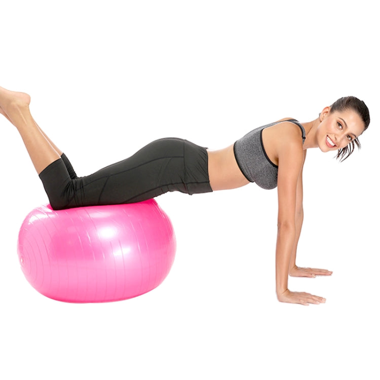 Thickening Explosion-proof Big Yoga Ball Sport Fitness Ball Environmental Pregnant Yoga Ball, Diameter: 75cm, 75cm(Pink), 75cm(Blue), 75cm(Purple)