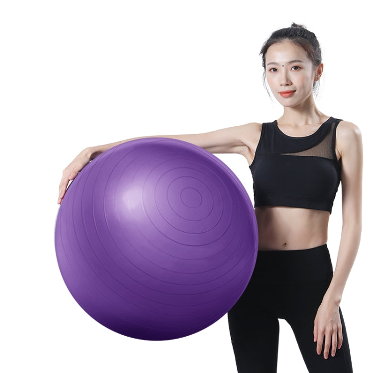 Thickening Explosion-proof Big Yoga Ball Sport Fitness Ball Environmental Pregnant Yoga Ball, Diameter: 75cm, 75cm(Pink), 75cm(Blue), 75cm(Purple)