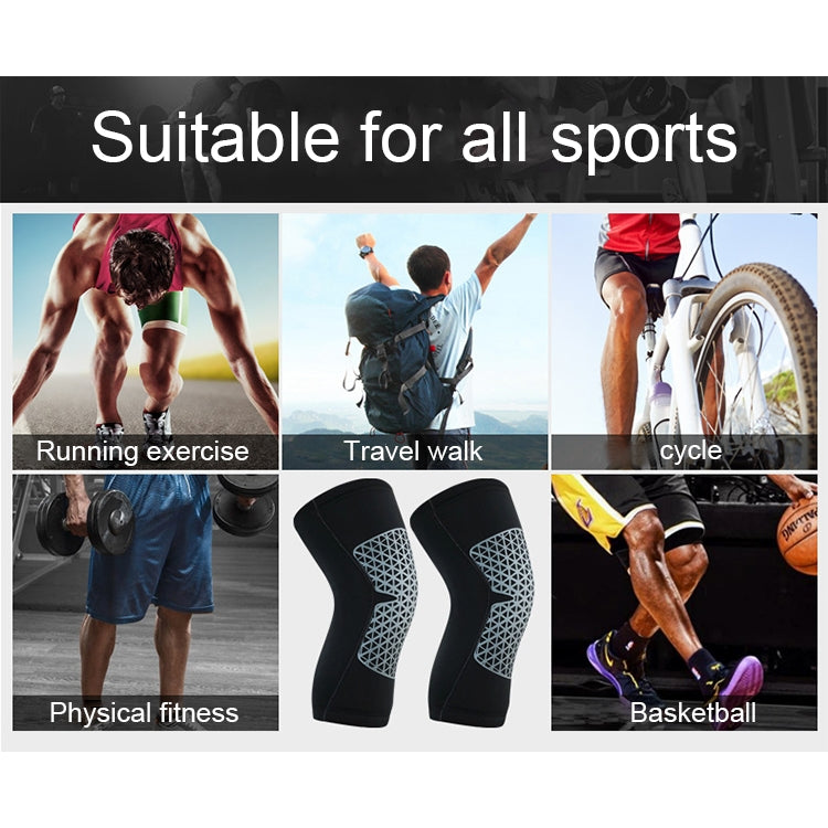 Outdoor Knee Leg Breathable Anti-collision Sports Protective Gear, Size: L, Size: L