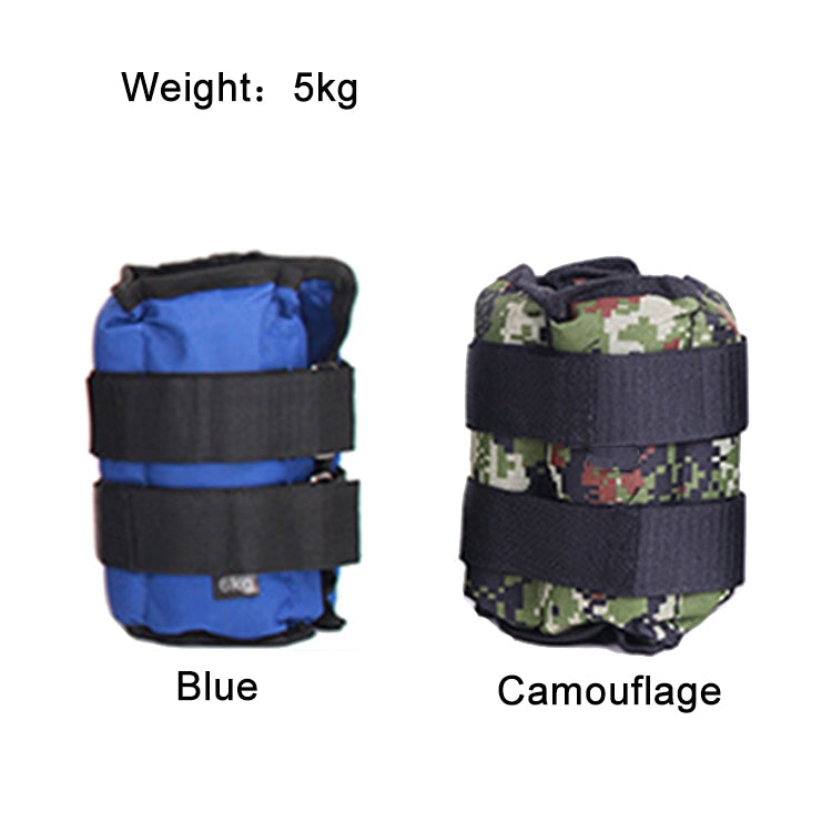 A Pair of Selling Fitness Loading Equipment Ankle Weights Gaiter Sandbags, Adjustable Invisible Running Sports Sandbags, Weight: 5kg, Weight: 5kg