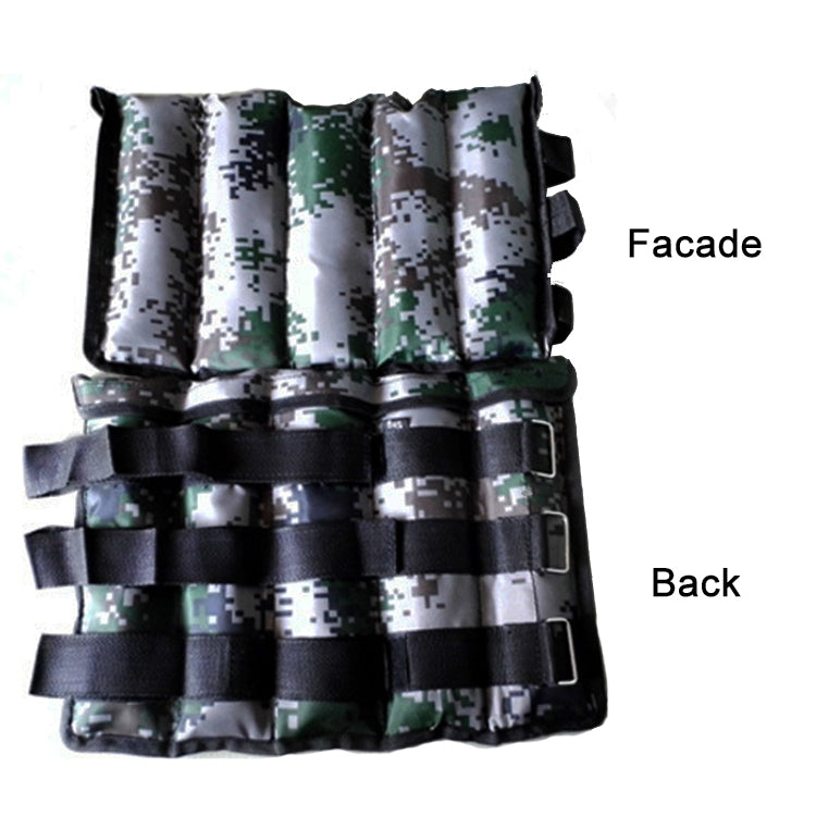 A Pair of Selling Fitness Loading Equipment Ankle Weights Gaiter Sandbags, Adjustable Invisible Running Sports Sandbags, Weight: 5kg, Weight: 5kg