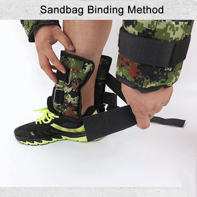 A Pair of Selling Fitness Loading Equipment Ankle Weights Gaiter Sandbags, Adjustable Invisible Running Sports Sandbags, Weight: 5kg, Weight: 5kg