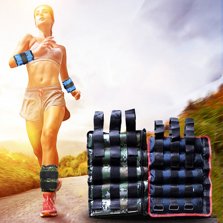 A Pair of Selling Fitness Loading Equipment Ankle Weights Gaiter Sandbags, Adjustable Invisible Running Sports Sandbags, Weight: 6kg, Weight: 6kg