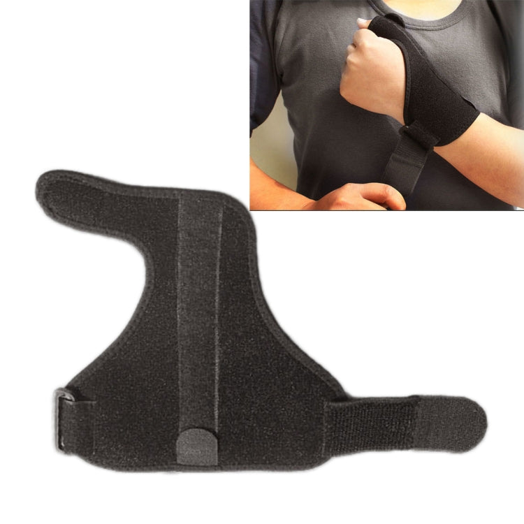Spring Steel Thumb Wrist Sprain Protector Sports Finger Protective Case, Steel Thumb Case