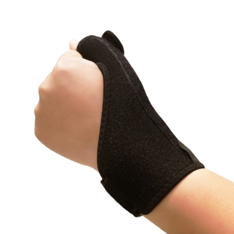 Spring Steel Thumb Wrist Sprain Protector Sports Finger Protective Case, Steel Thumb Case