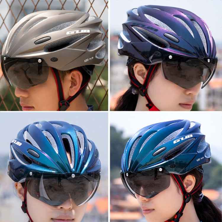 GUB K80 Plus Bike Helmet With Visor And Goggles