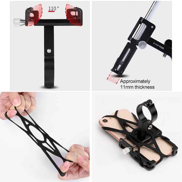 GUB P10 Aluminum Bike Phone Holder