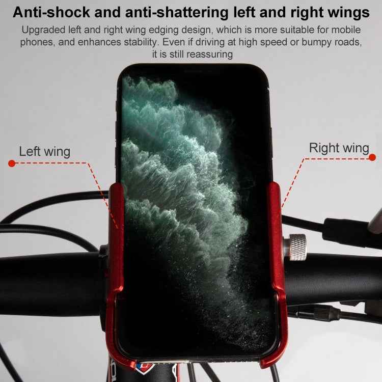 GUB P30 Aluminum Bike Phone Holder
