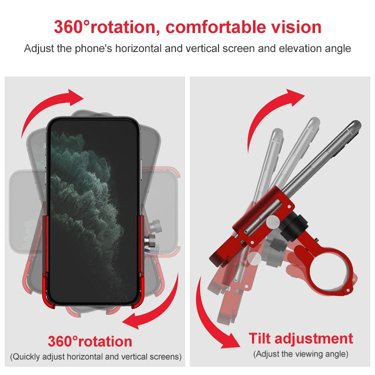 GUB P30 Aluminum Bike Phone Holder