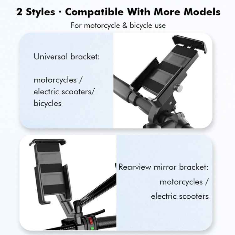 QX-21 360 Degrees Rotating Cycling Mobile Phone Holder