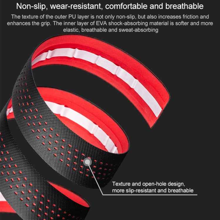 PROMEND GR-082 1 Pair Two-color Antiskid Bicycle Grips Tape