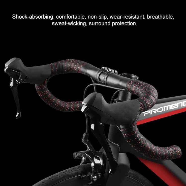 PROMEND GR-082 1 Pair Two-color Antiskid Bicycle Grips Tape