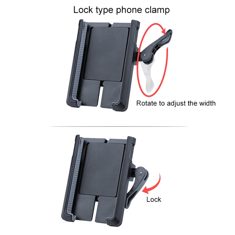 Rotatable PVC Motorcycle Bicycle Handlebar Mount Mobile Phone Holder, Handlebar Holder A