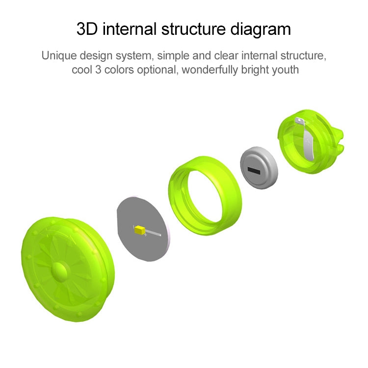 Children Balance Car Night Riding Safety Light-emitting Clip Lights, 10 PCS Clip Light