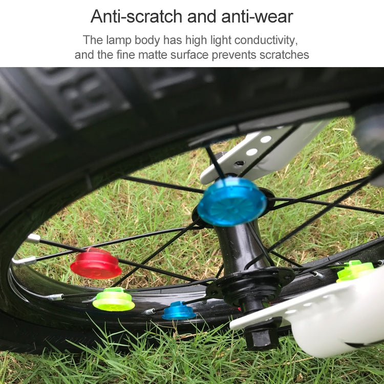 Children Balance Car Night Riding Safety Light-emitting Clip Lights, 10 PCS Clip Light