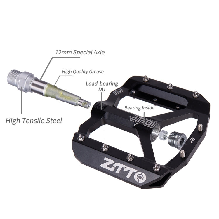 ZTTO Bike Pedal Ultralight Aluminum Alloy Bicycle Pedal, JT01