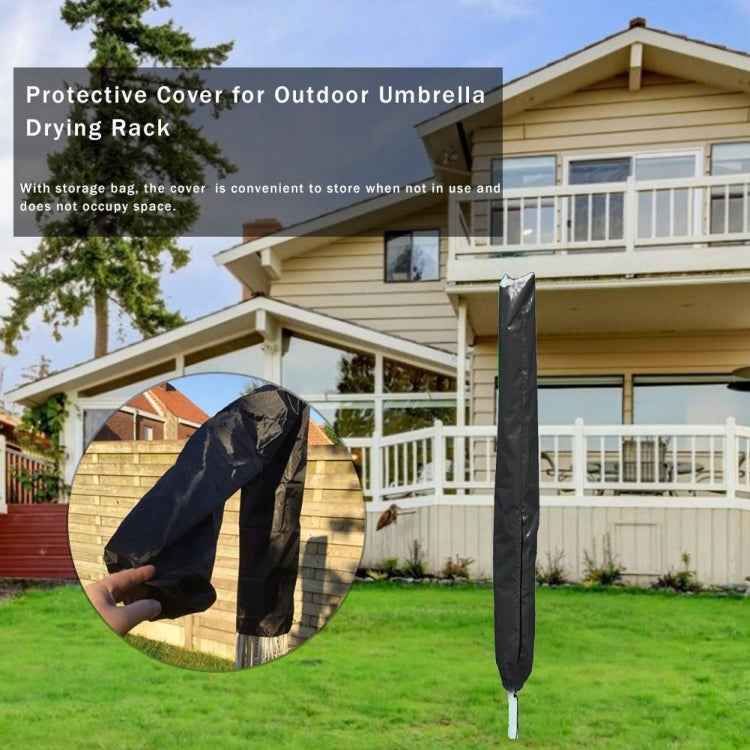 210D Oxford Cloth Outdoor Drying Rack Dustproof and Waterproof Protective Cover